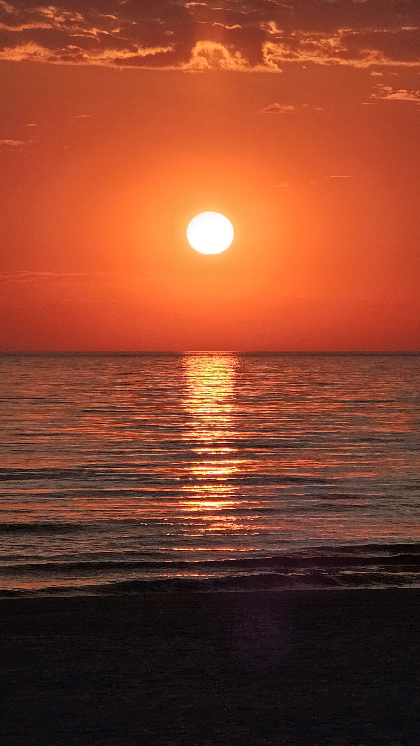 Sonnenaufgang auf Usedom