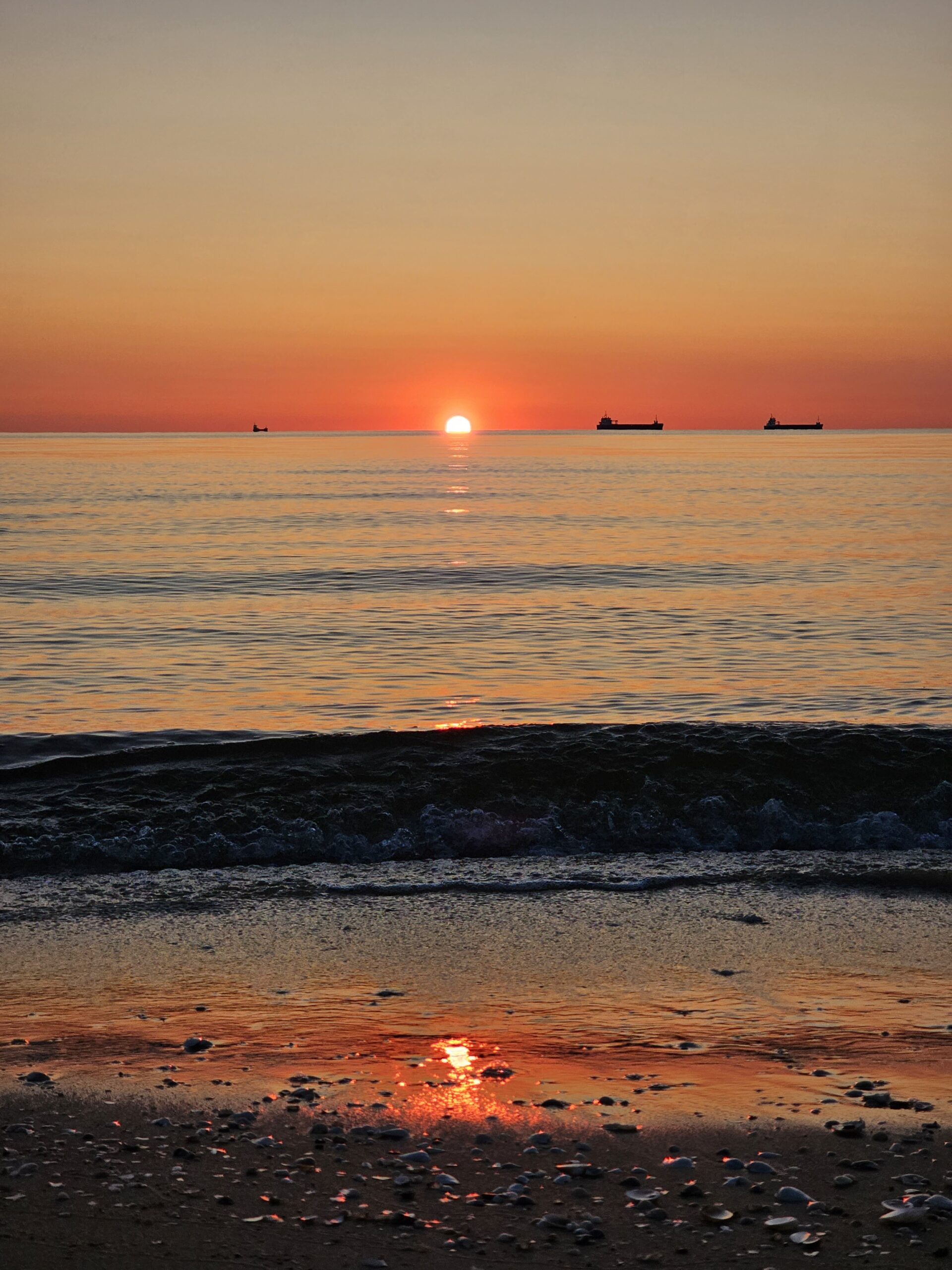 Sonnenaufgang auf Usedom