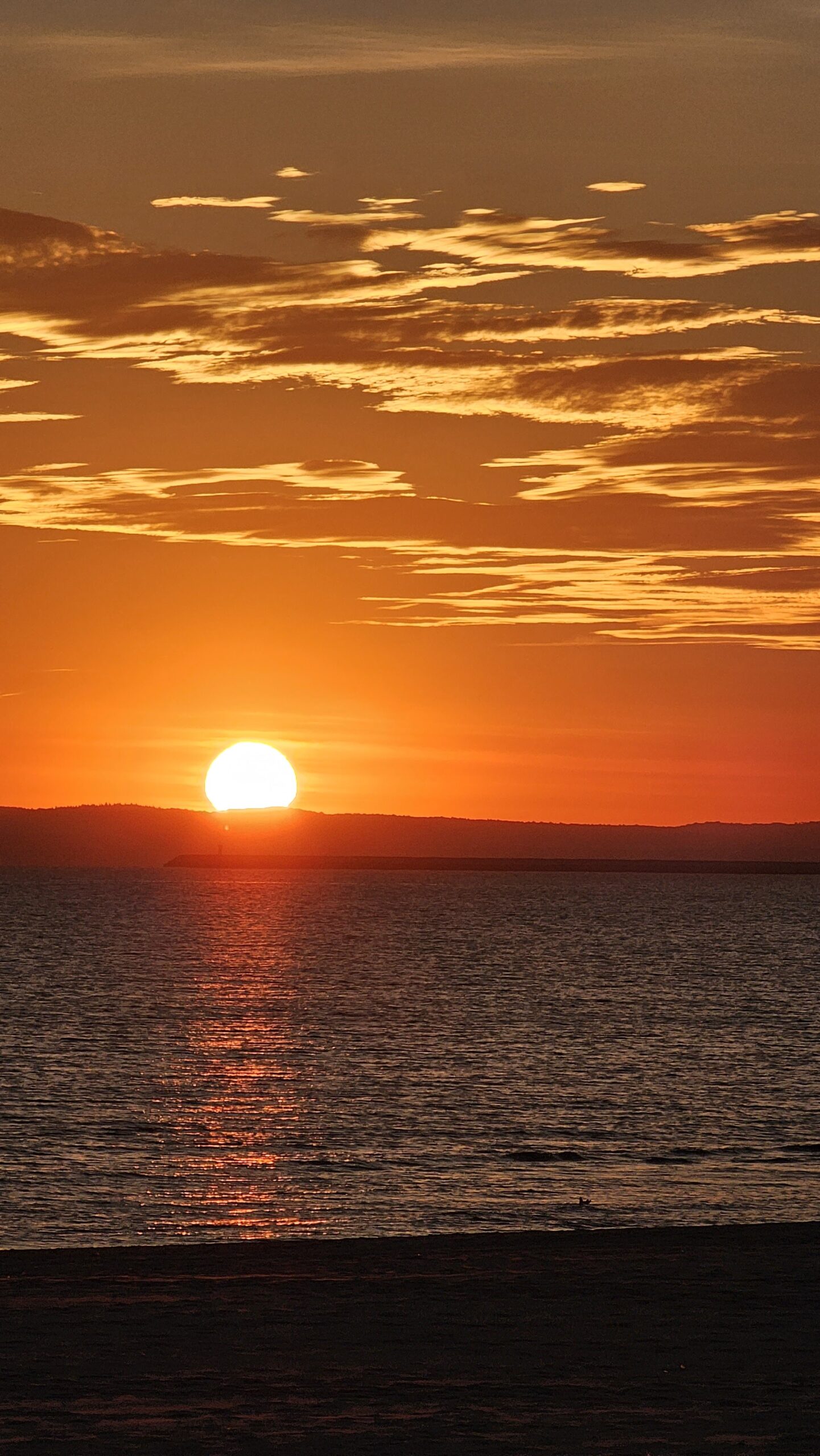 Sonnenaufgang auf Usedom